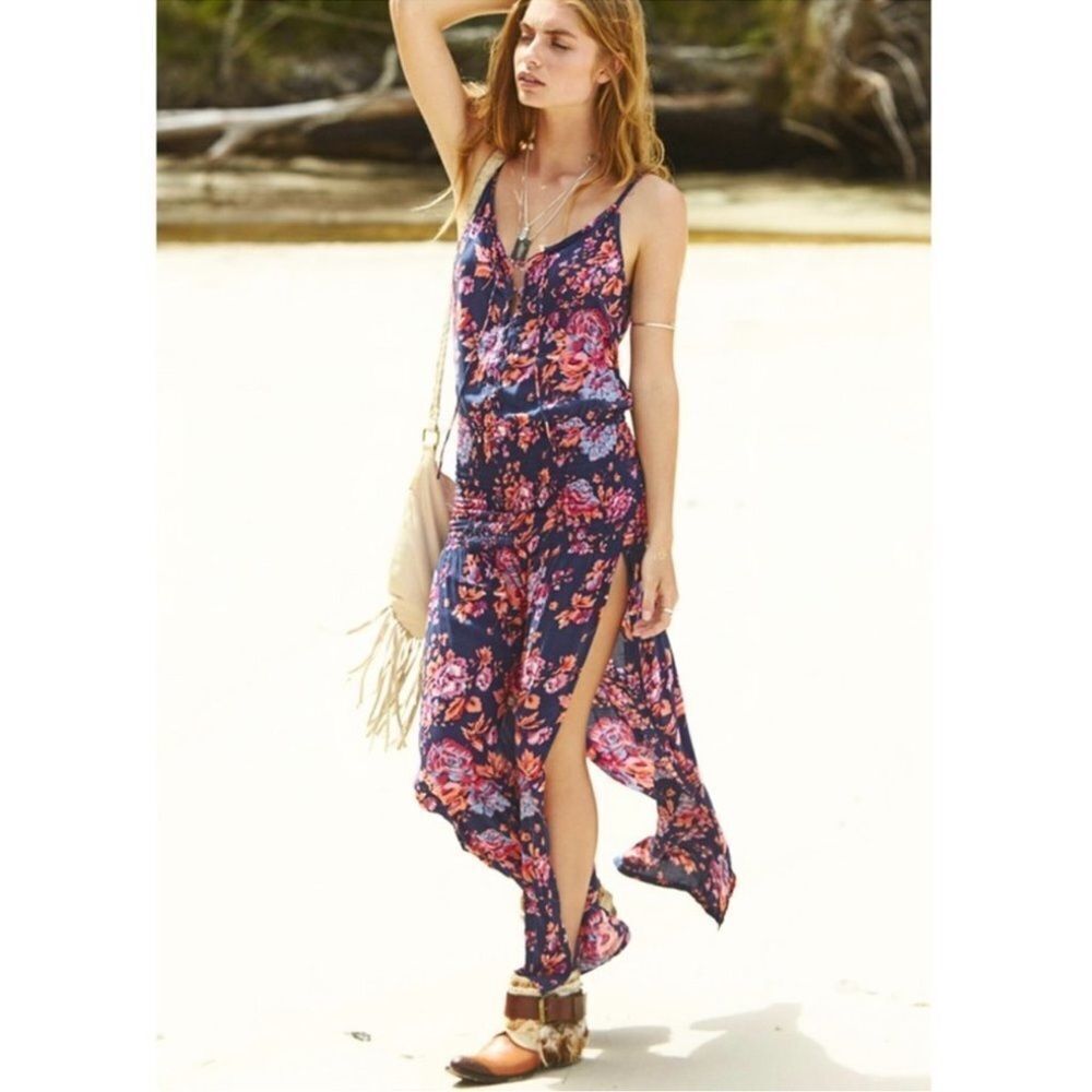 Auguste The Label Day Dreaming Maxi Dress in Sweet Magnolia Print Women's 6